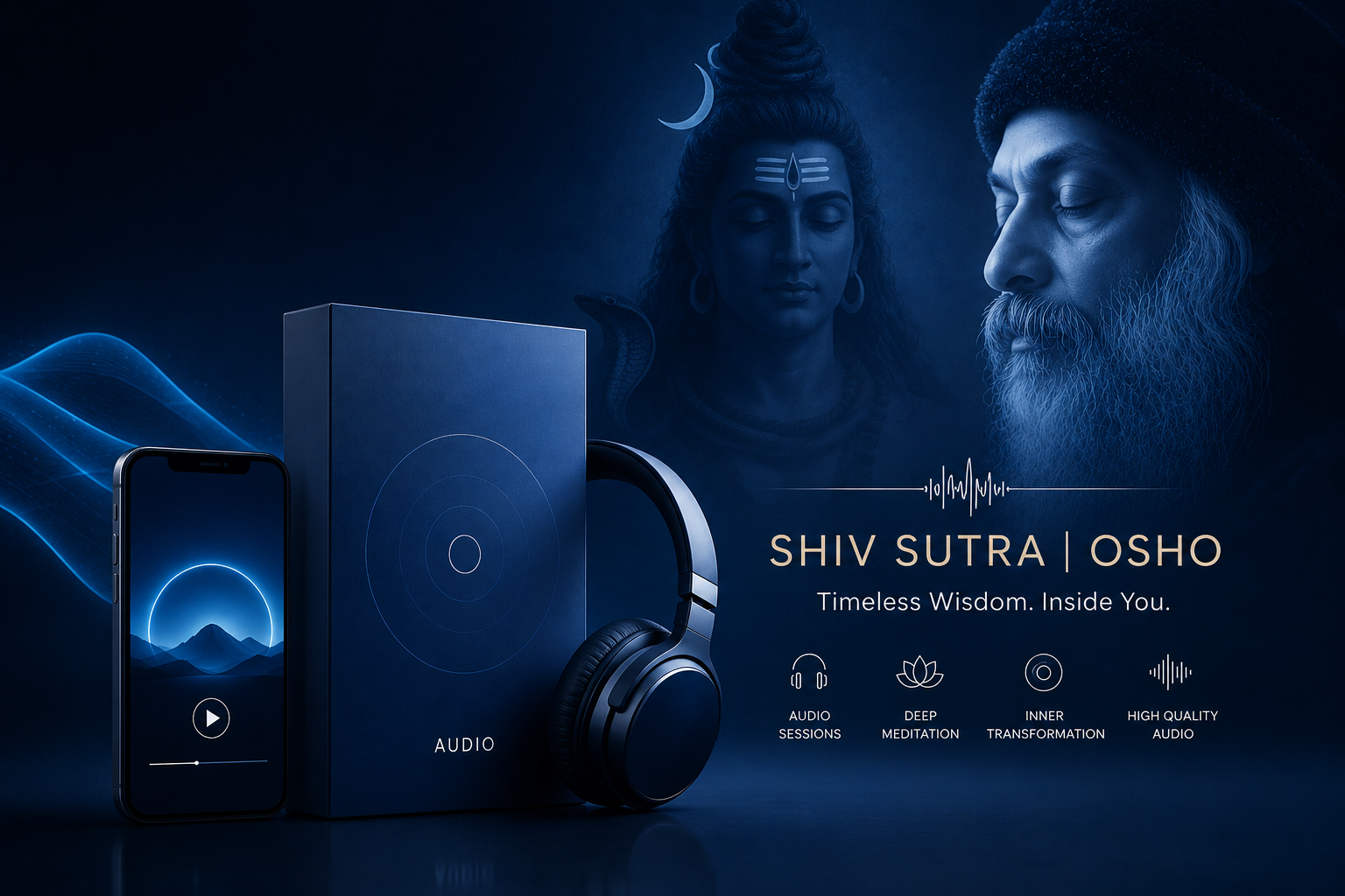 Shiva Sutra — Complete Audio Discourse Series by Osho (10 Discourses)- 15 hours